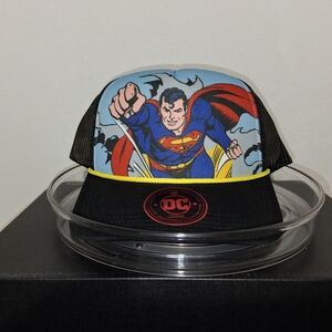 DC Comics Superman Black and Blue Hat